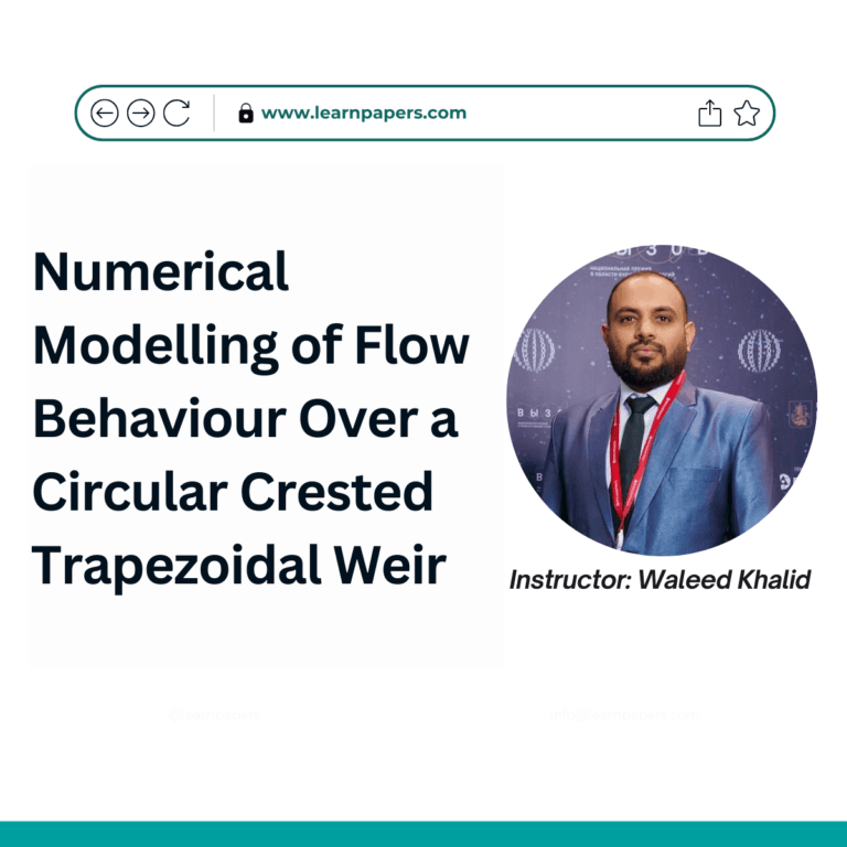 Numerical Modelling of Flow Behaviour Over a Circular Crested Trapezoidal Weir